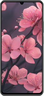 TPU чехол Пурпурова сакура для Realme C61 - 6075b-3781 изображение 