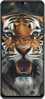 TPU чехол Тигровое величие для Realme C61 - 6080b-3781 изображение 