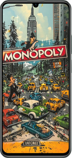 TPU чехол Міський драйв Monopoly для Realme C61 - 6088b-3781 изображение 