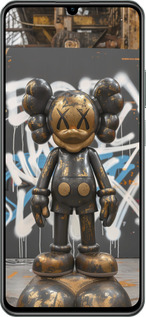 TPU чехол Bronze kaws v3 для Realme C61 - 6099b-3781 изображение 