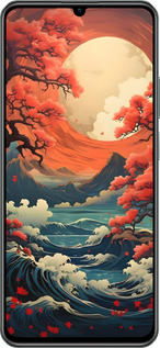 TPU чехол Природа японии для Realme C61 - 6327b-3781 изображение 
