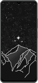 TPU чехол Минималистический горный пейзаж для Realme C61 - 6438b-3781 изображение 