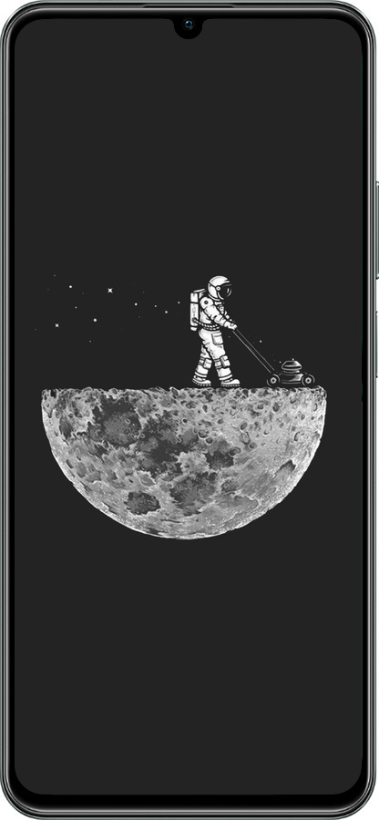 TPU чехол Moon in dark для Realme C61 - 4176b-3781 изображение 