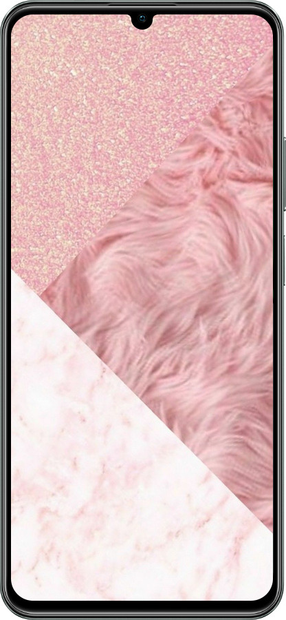 TPU чехол Розовые текстуры для Realme C61 - 4343b-3781 изображение 
