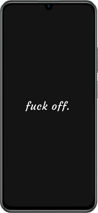 TPU чехол Fuck off для Realme C61 - 4731b-3781 изображение 