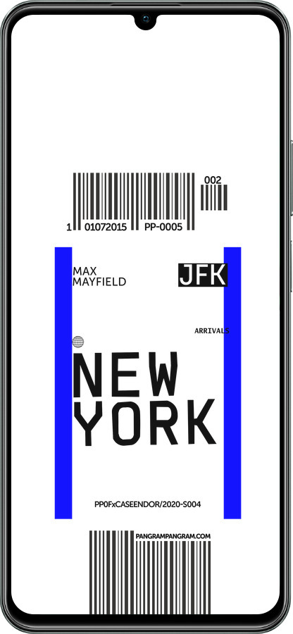 TPU чехол New York для Realme C61 - 4861b-3781 изображение 