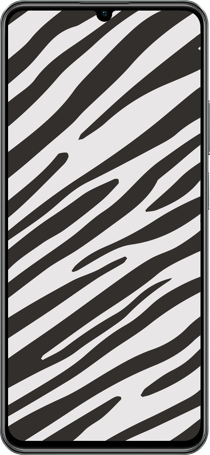 TPU чехол Классическая зебра для Realme C61 - 4874b-3781 изображение 