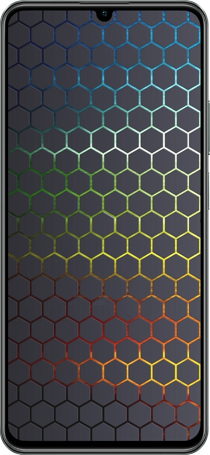 TPU чехол Переливающиеся соты для Realme C61 - 498b-3781 изображение 