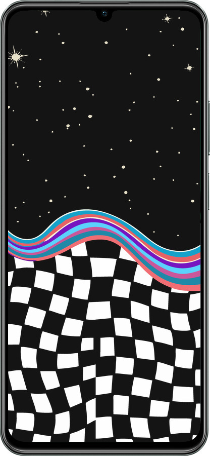 TPU чехол Абстрактный космос для Realme C61 - 5512b-3781 изображение 