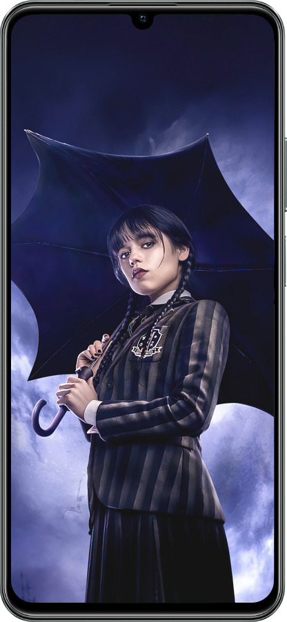 TPU чехол Wednesday v2 для Realme C61 - 5516b-3781 изображение 