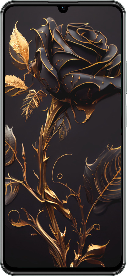 TPU чехол Троянда 3 для Realme C61 - 5552b-3781 изображение 