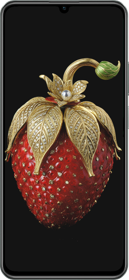 TPU чехол Клубника v3 для Realme C61 - 5638b-3781 изображение 