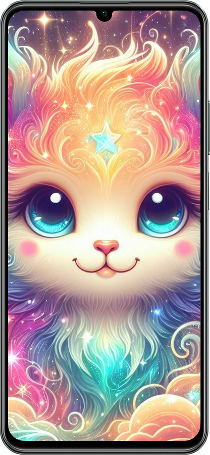 TPU чехол Сказочный котенок для Realme C61 - 5813b-3781 изображение 