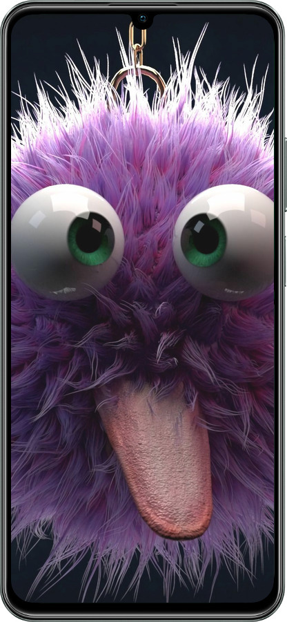 TPU чехол Пушистик для Realme C61 - 6017b-3781 изображение 