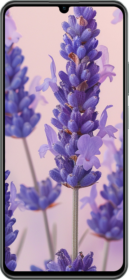 TPU чехол Лаванда для Realme C61 - 6037b-3781 изображение 