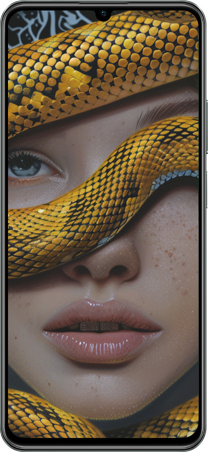 TPU чехол Объятия змеи для Realme C61 - 6081b-3781 изображение 