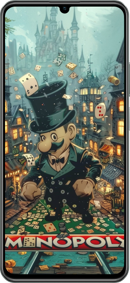 TPU чехол Казковий Monopoly для Realme C61 - 6086b-3781 изображение 