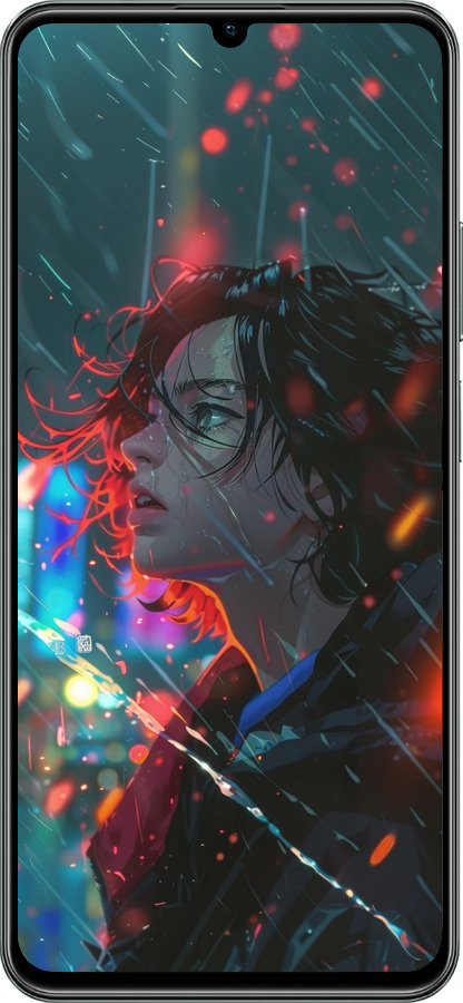 TPU чехол Ночные огни для Realme C61 - 6096b-3781 изображение 