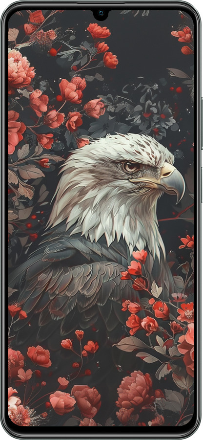 TPU чехол Цветочный страж для Realme C61 - 6102b-3781 изображение 