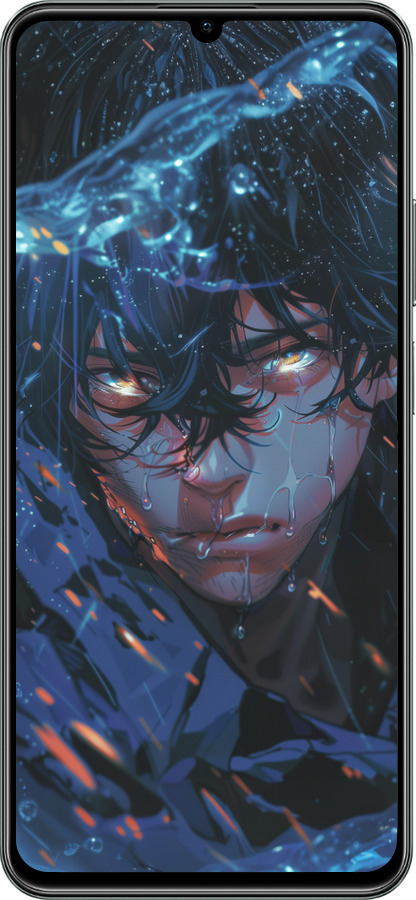 TPU чехол Satoru Gojou для Realme C61 - 6128b-3781 изображение 