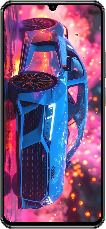 TPU чехол Ауди для Realme C61 - 6286b-3781 изображение 