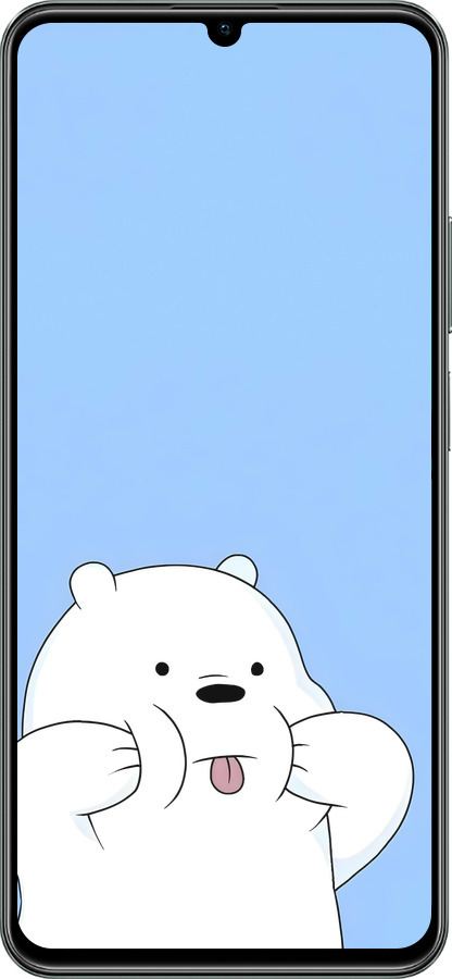 TPU чехол Милый мишка для Realme C61 - 6357b-3781 изображение 