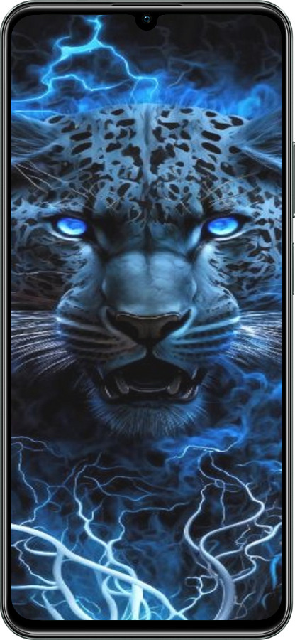 TPU чехол Крижаний леопард для Realme C61 - 6460b-3781 изображение 