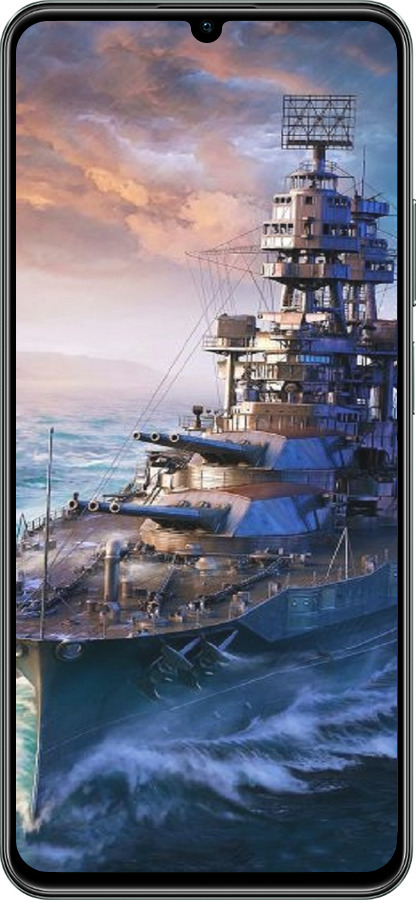 TPU чехол Військовий корабель, world of tanks, wargaming для Realme C61 - 6461b-3781 изображение 