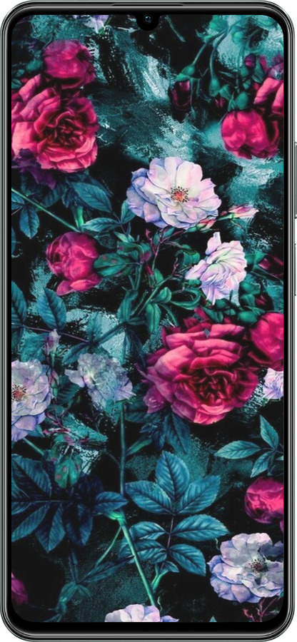 TPU чехол Сад и розы для Realme C61 - 6483b-3781 изображение 