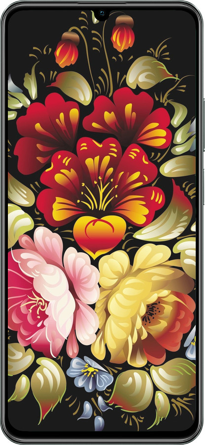 TPU чехол Хохлома 6 для Realme C61 - 829b-3781 изображение 