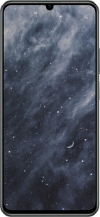 Силиконовый чехол Голубые облака, Голубая луна для Realme C61 - 6398u-3781 изображение 