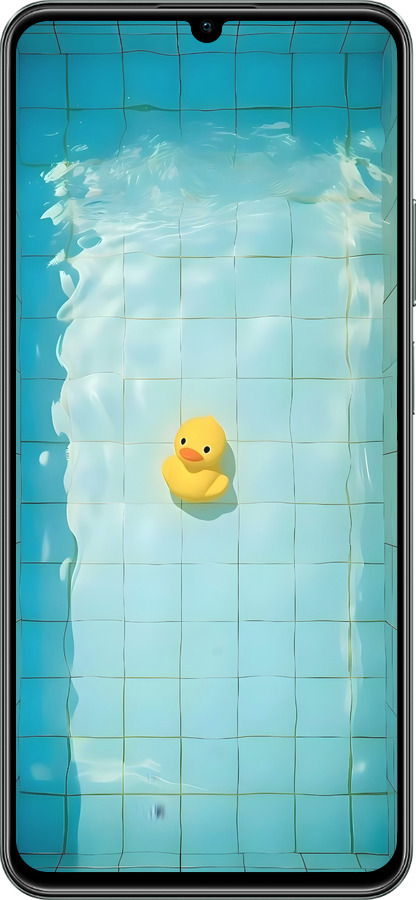 Силіконовий чехол Каченя для Realme C61 - 6323u-3781 изображение 