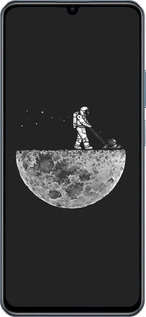 TPU чехол Moon in dark для Realme C63 4G - 4176b-3745 изображение 
