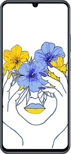 TPU чехол Девушка v4 для Realme C63 4G - 5276b-3745 изображение 