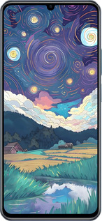 TPU чехол Креативний арт для Realme C63 4G - 6322b-3745 изображение 