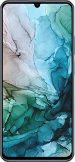 TPU чехол С красочной абстрактной картиной Соленые берега для Realme C63 4G - 6405b-3745 изображение 