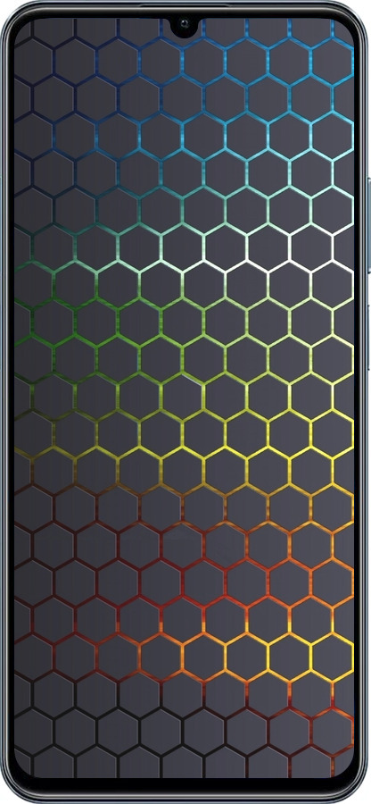 TPU чехол Переливающиеся соты для Realme C63 4G - 498b-3745 изображение 