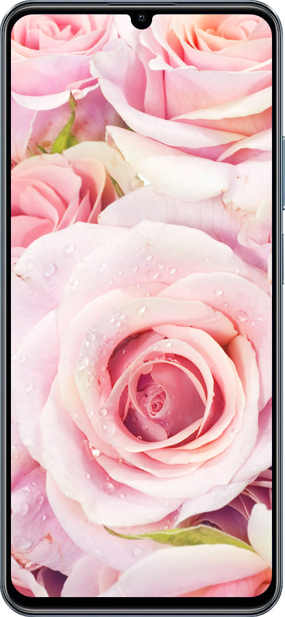 TPU чехол Розы для Realme C63 4G - 525b-3745 изображение 