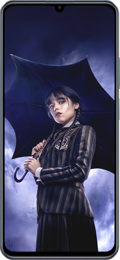 TPU чехол Wednesday v2 для Realme C63 4G - 5516b-3745 изображение 