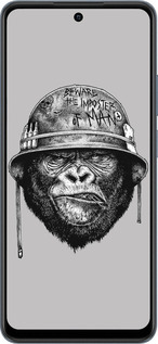 TPU чехол military monkey для Realme C65 4G - 4177b-3719 изображение 