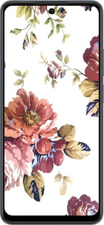 TPU чехол Vintage flowers для Realme C65 4G - 4333b-3719 изображение 