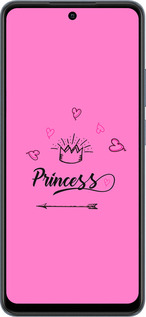 TPU чехол Princess для Realme C65 4G - 4361b-3719 изображение 
