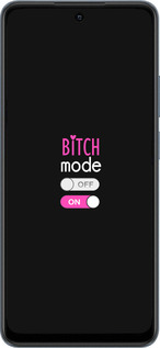 TPU чехол Bitch mode для Realme C65 4G - 4548b-3719 изображение 