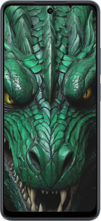 TPU чехол Зелёный дракон v2 для Realme C65 4G - 5817b-3719 изображение 