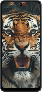 TPU чехол Тигрова велич для Realme C65 4G - 6080b-3719 изображение 