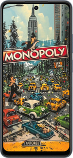 TPU чехол Городской драйв Monopoly для Realme C65 4G - 6088b-3719 изображение 