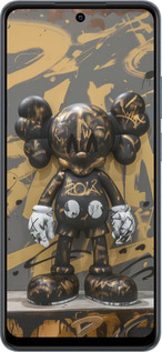 TPU чехол Bronze kaws для Realme C65 4G - 6097b-3719 изображение 