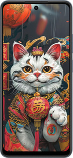 TPU чехол China Cat v2 для Realme C65 4G - 6135b-3719 изображение 