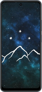 TPU чехол Горы и звезды нарисованы на фоне галактики для Realme C65 4G - 6490b-3719 изображение 