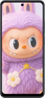 TPU чехол Лабубу для Realme C65 4G - 6708b-3719 изображение 